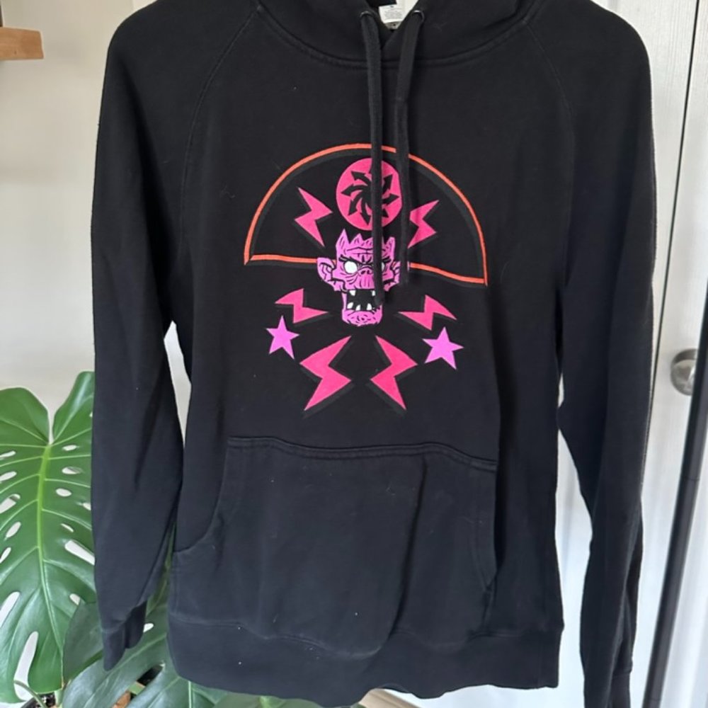 Gorillaz Graphic Band Pullover Hoodie,‎ Medium